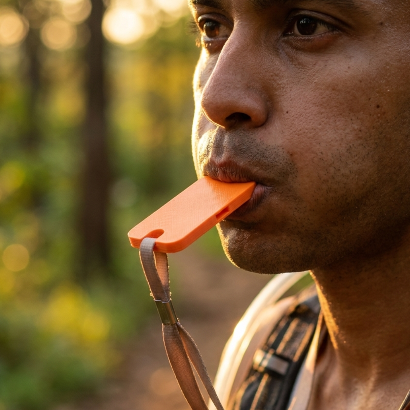 Outdoor Compact Safety Whistle (115db loud)