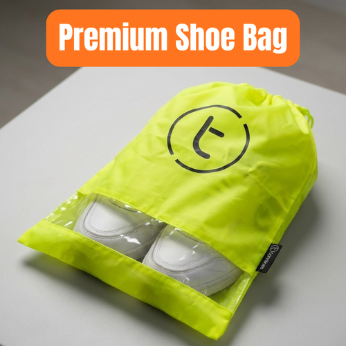 Premium Shoe Bag  -  Breathable with Transparent Window