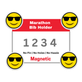Magnetic Bib Holder | Strong Neodymium Magnets | Designed for Intense Runs | (New Launch)